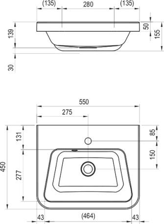    Ravak SD 10 55  