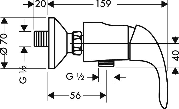  Hansgrohe Focus E 31760000  