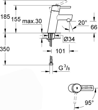  Grohe Concetto 2338510E  