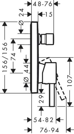    Hansgrohe Finoris 76415670   