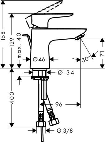  Hansgrohe Talis E 71700000  