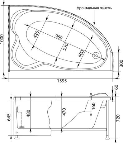   Aquanet Sarezo 160100 R