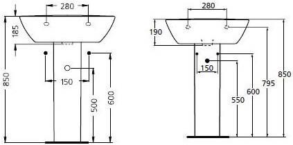    Ideal Standard Oceane W306201