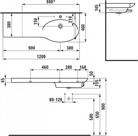  Laufen Palace 8.1670.5.000.104.1 R