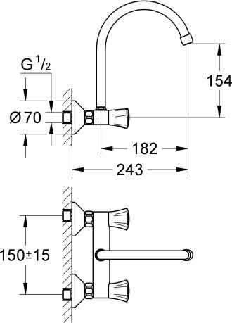  Grohe Costa 31191001   