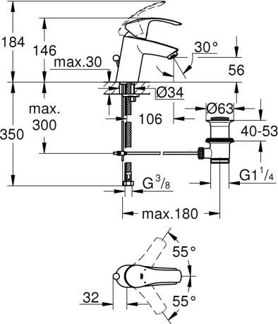   Grohe Eurosmart 124446