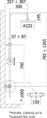   Paffoni Mini Birillo ZCOL638LIQCR