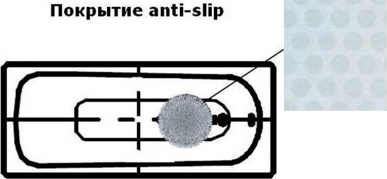   Kaldewei Advantage Saniform Plus 373-1   Anti-Slip  Easy-Clean 112630003001  