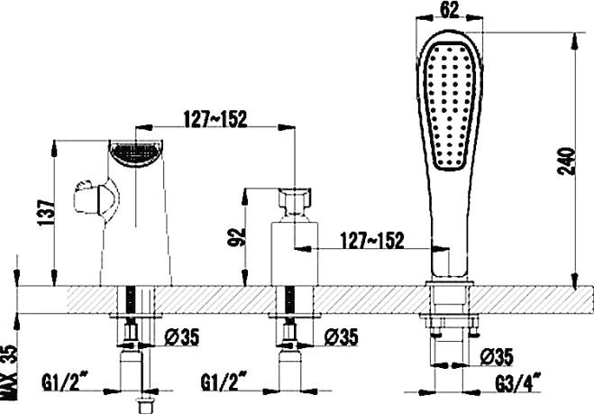  Lemark Melange LM4945CW   