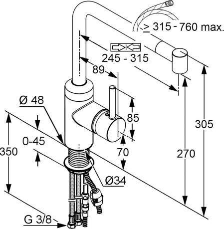  Kludi L-ine 428210577   