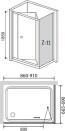   RGW Classic CL-41 (860-910)x700x1850  ,  