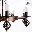   Arte Lamp Cartwheel A4550LM-8CK
